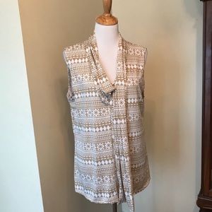 American City Wear Geo Print Top